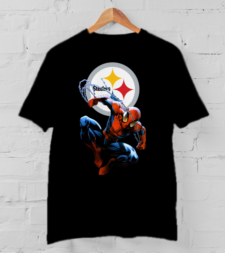 Spider-Man Steelers Fan 15 T-Shirt