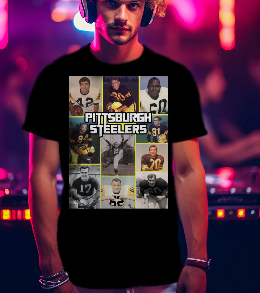 Pittsburgh Steelers The Legends 42 80 60 81 17 62 20 T-Shirt