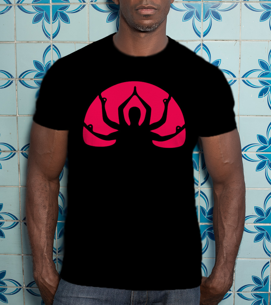 Duality Meditation Pose Mandala Yoga Fashion Trends T-Shirt