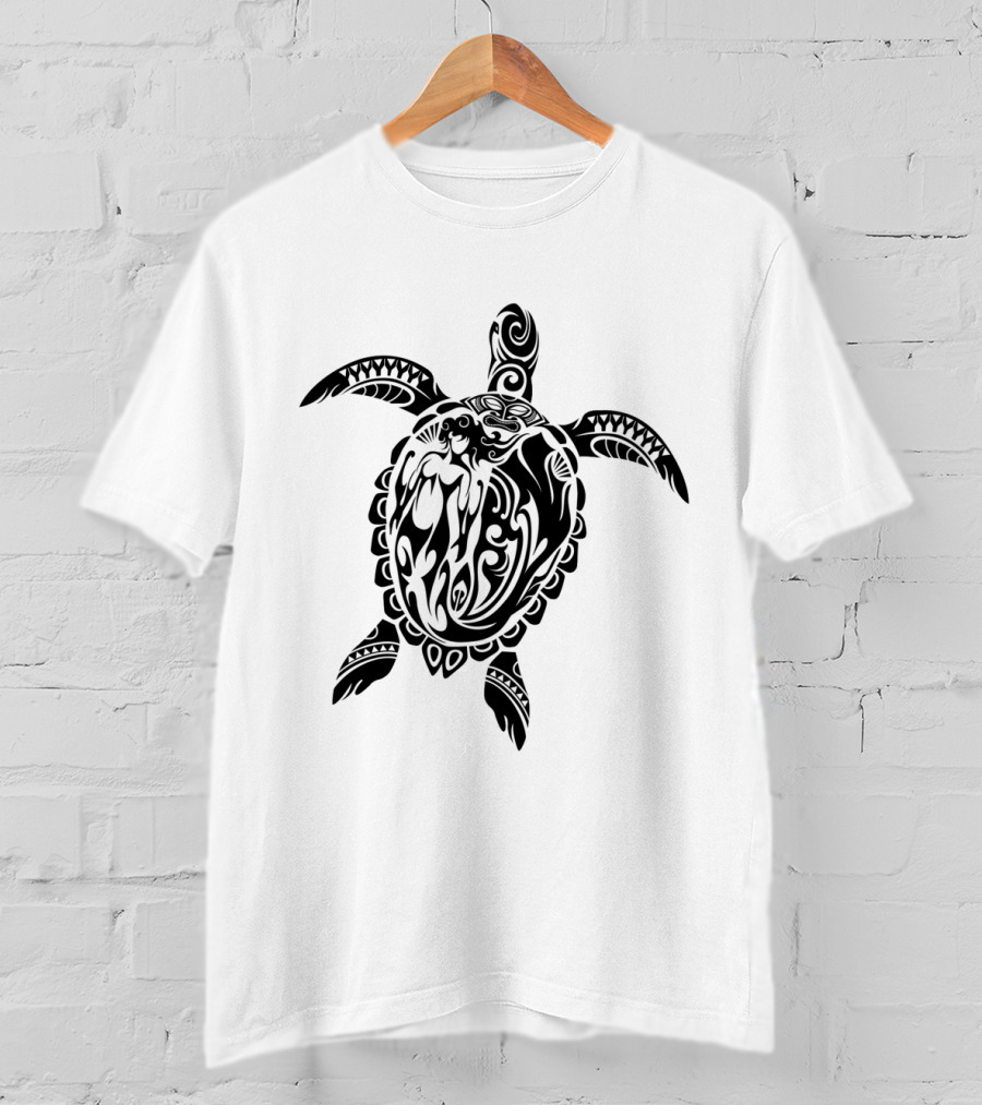Turtle Turtles Polynesian Tribal Sea Turtle T-Shirt