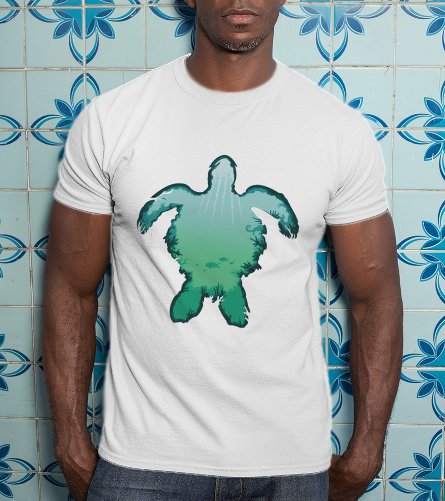 Turtle Green Ocean T-Shirt