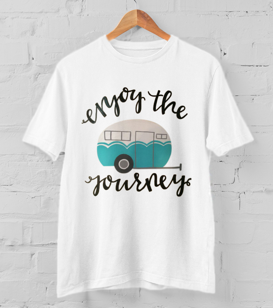 Enjoy The Journey Camper Adventure T-Shirt