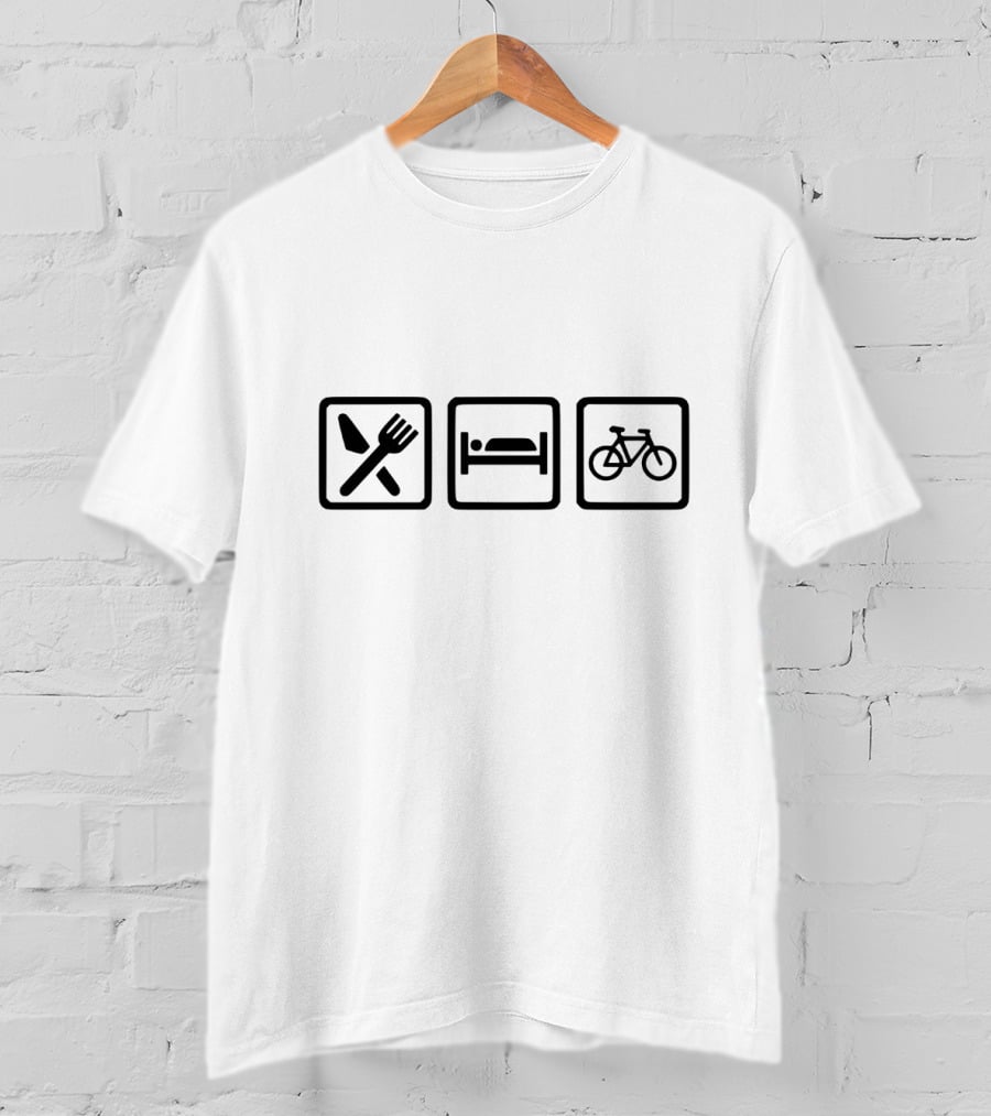 Eat Sleep Ride Bikers Day T-Shirt