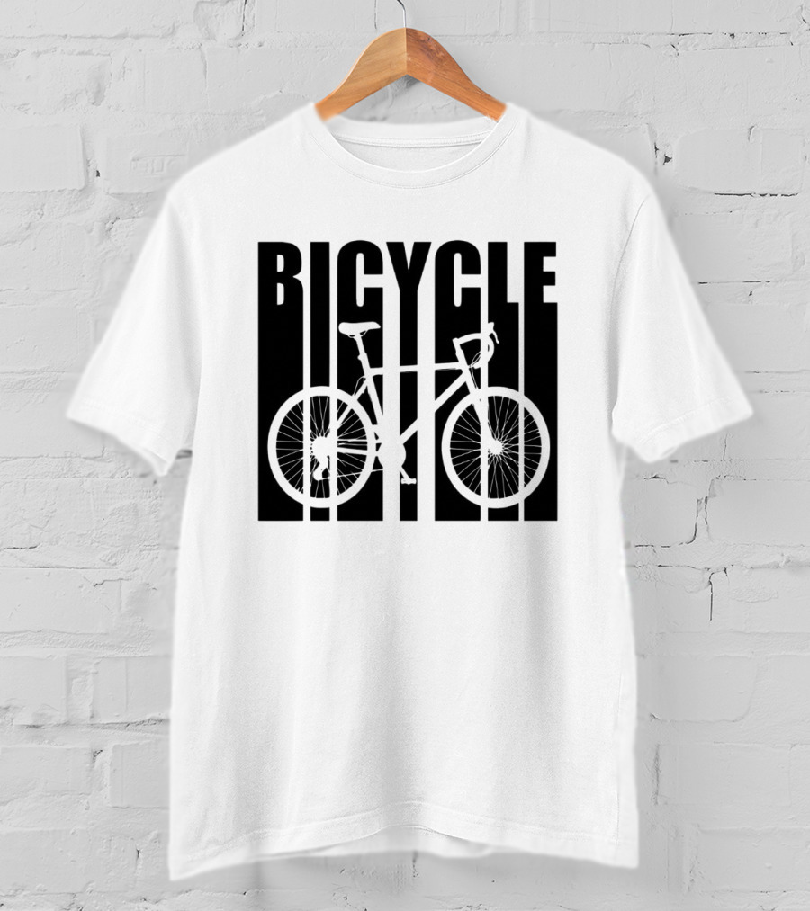 Bicycle Vertical Cutout T-Shirt