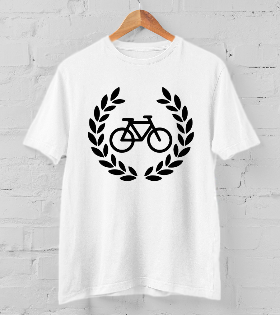 Bicycle Laurel Wreath My Love T-Shirt