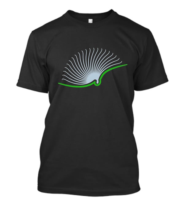 Book Lovers Stylized Modern Open Pages T-Shirt