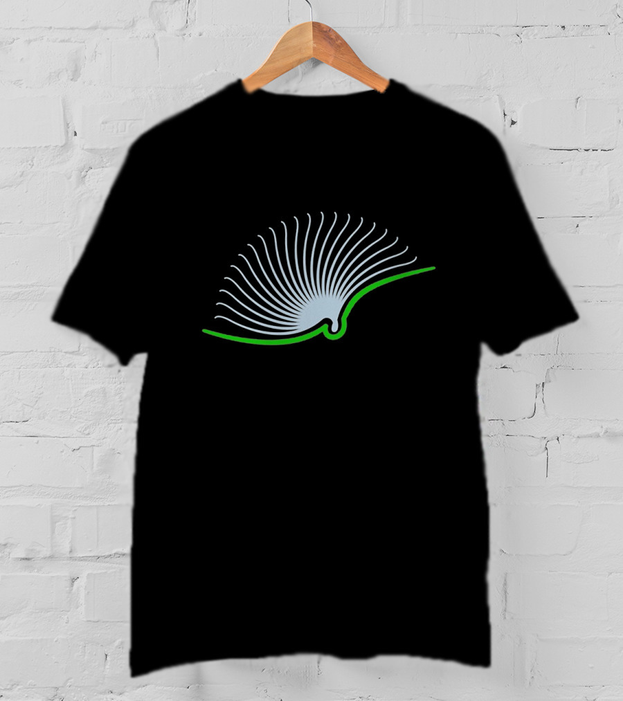Book Lovers Stylized Modern Open Pages T-Shirt