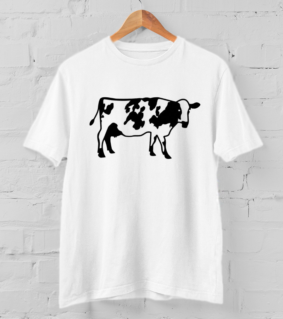 Farm Animals Cow Silhouette Classic T-Shirt