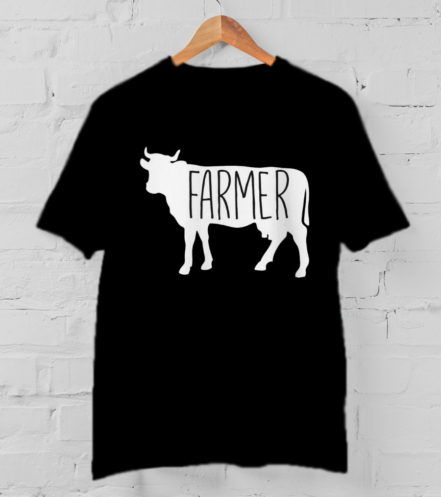 Farmer Cow T-Shirt