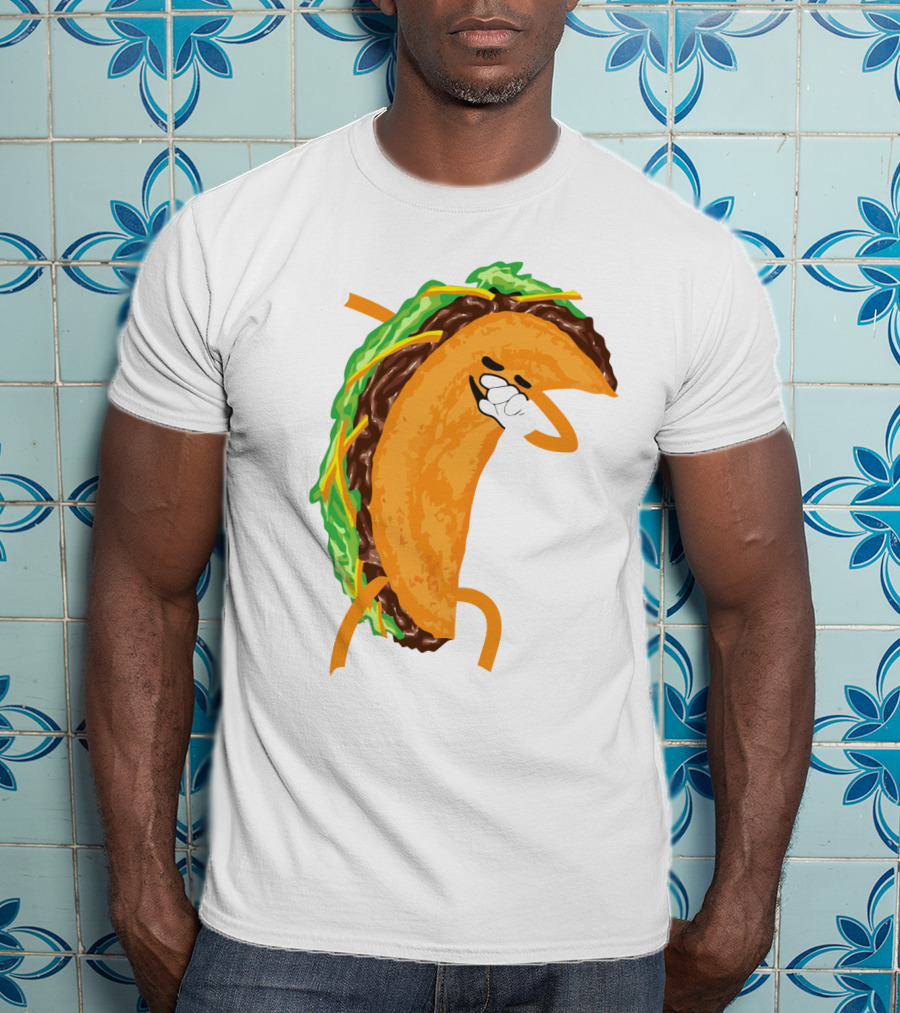Tacos Tacos Tacos Tacos Dancing Taco Character T-Shirt