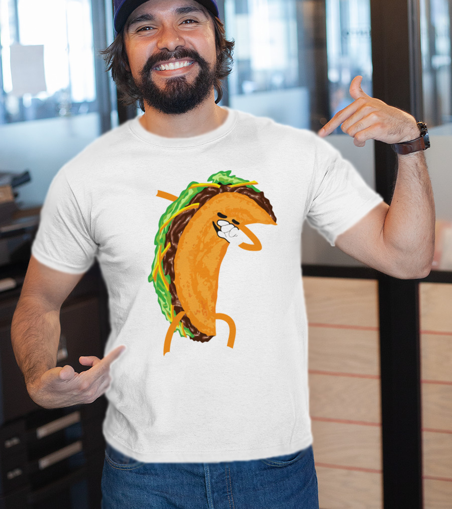 Tacos Tacos Tacos Tacos Dancing Taco Character T-Shirt