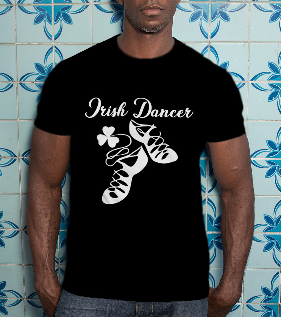 Irish Dancer Shoes Clover T-Shirt