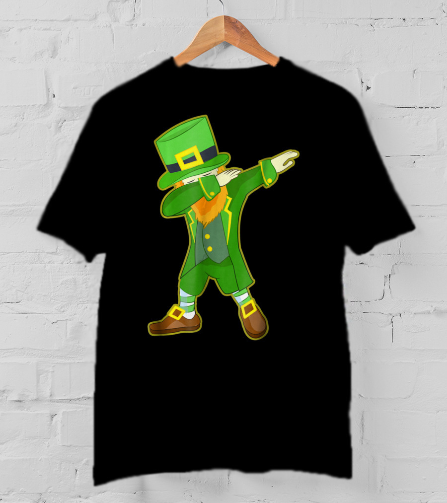 Dabbing Leprechaun St. Patrick's Day T-Shirt