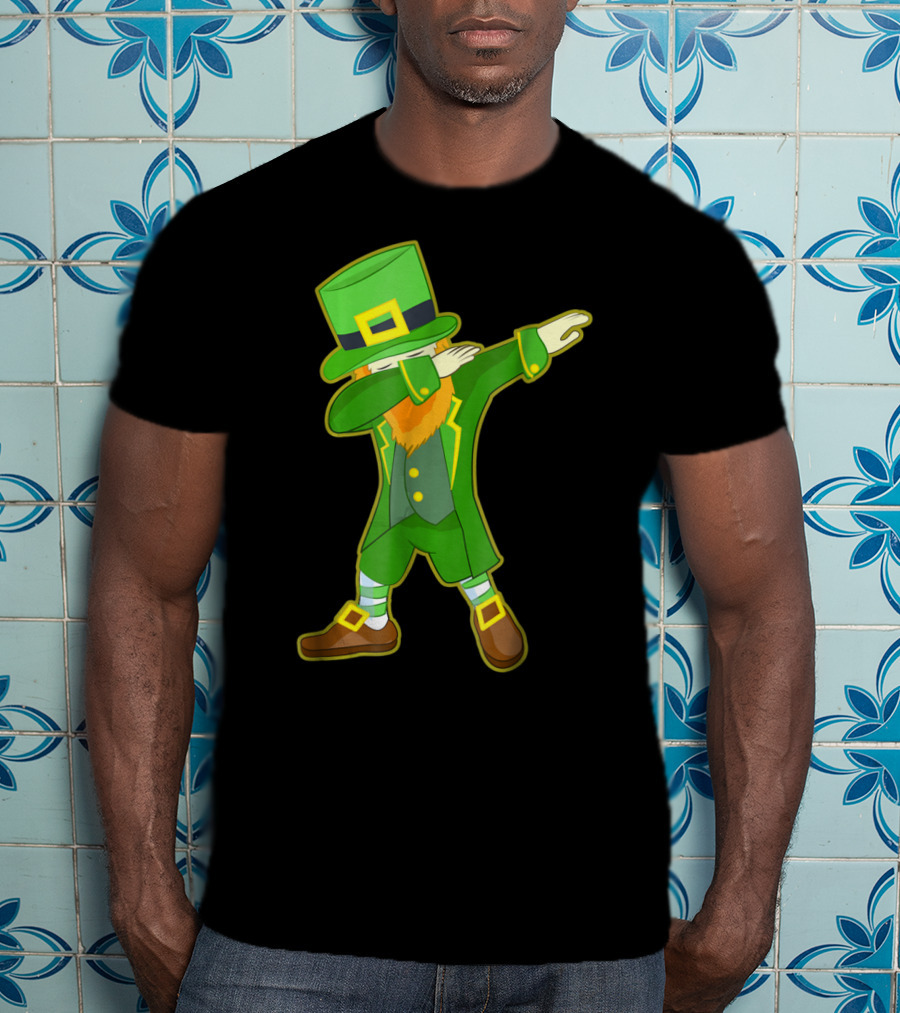 Dabbing Leprechaun St. Patrick's Day T-Shirt