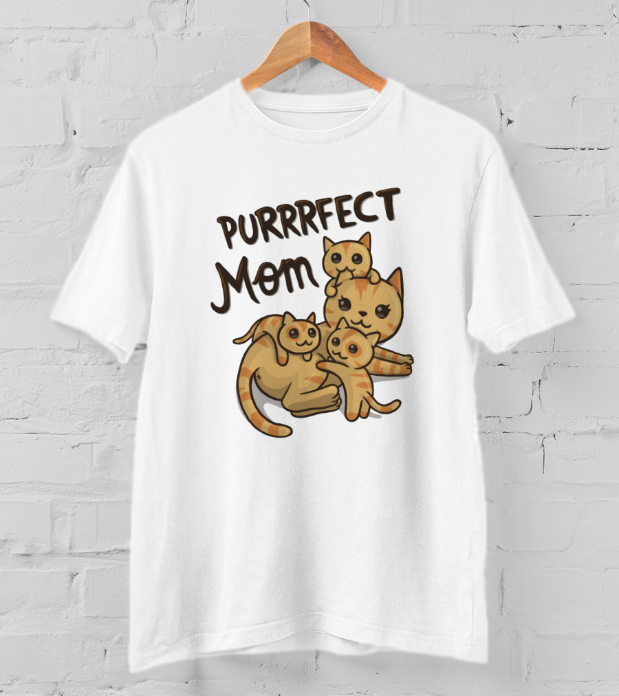Purrrfect Mom T-Shirt