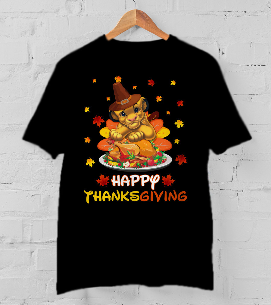 Happy Thanksgiving Lion King T-Shirt