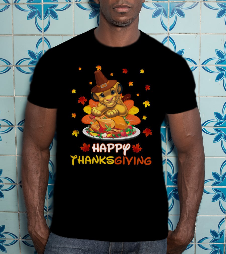 Happy Thanksgiving Lion King T-Shirt