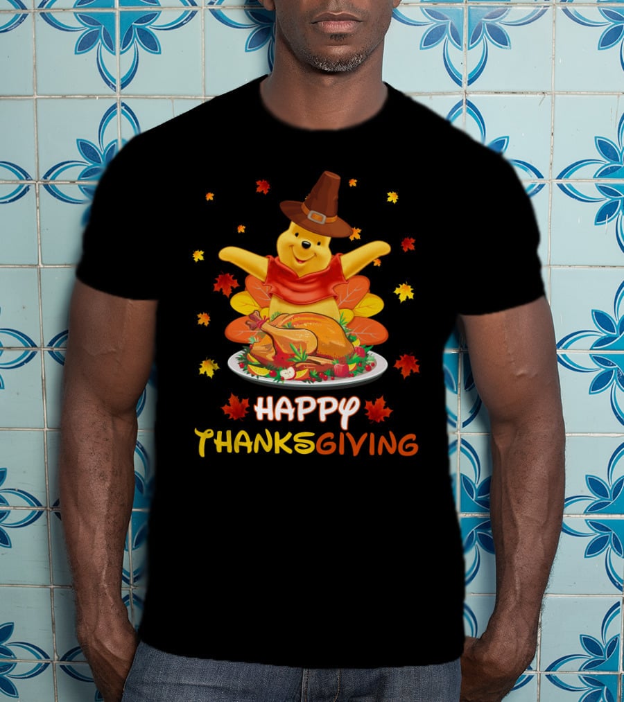 Happy Thanksgiving Pooh T-Shirt