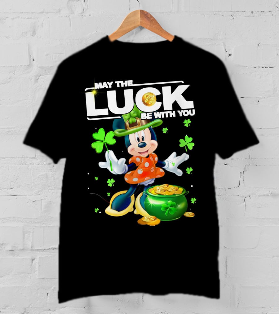 May The Luck Be With You Minnie Luck T-Shirt