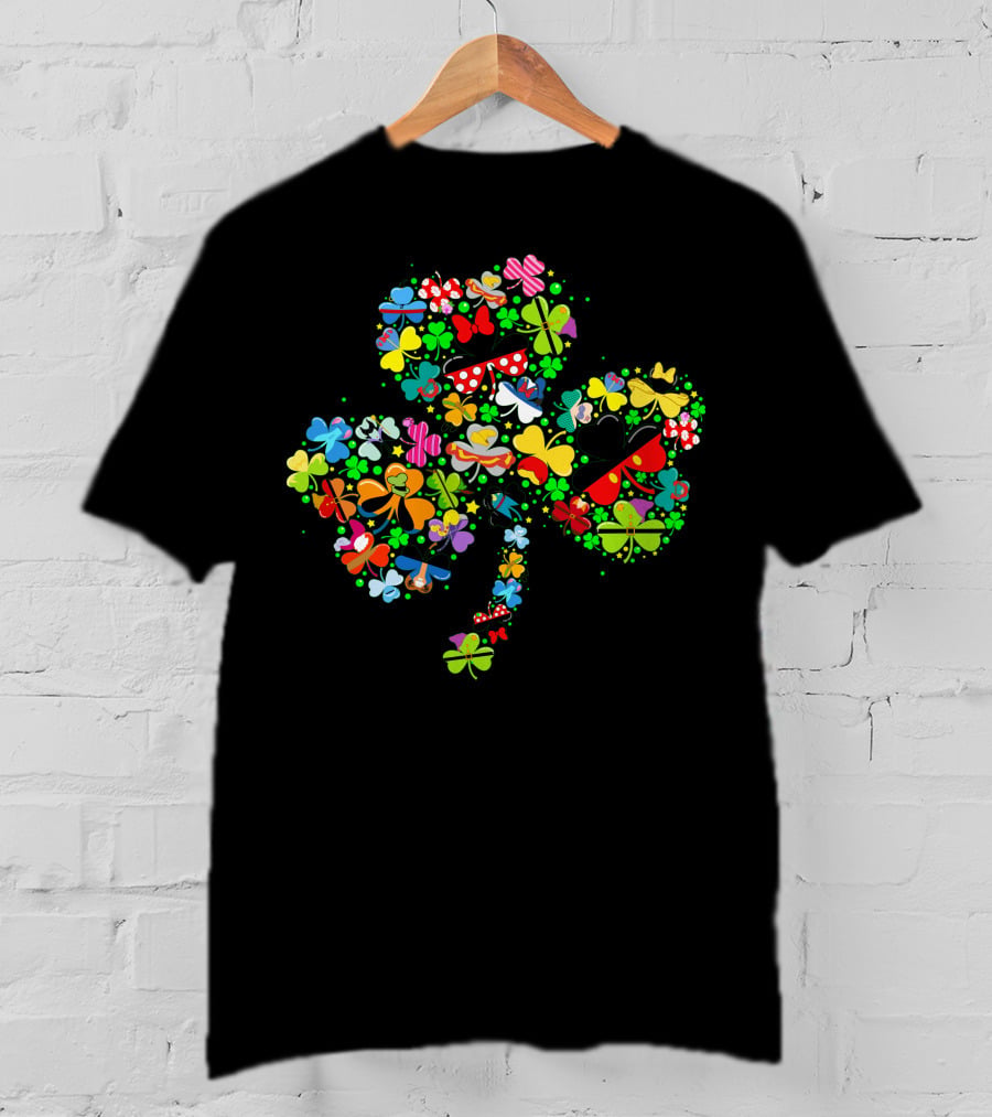 Disney Character Shamrock T-Shirt