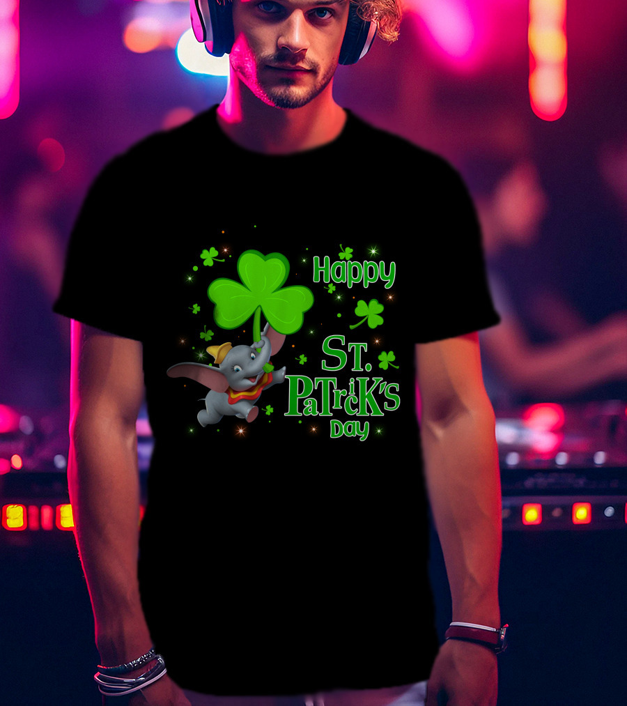 Happy St. Patrick's Day Dumbo T-Shirt