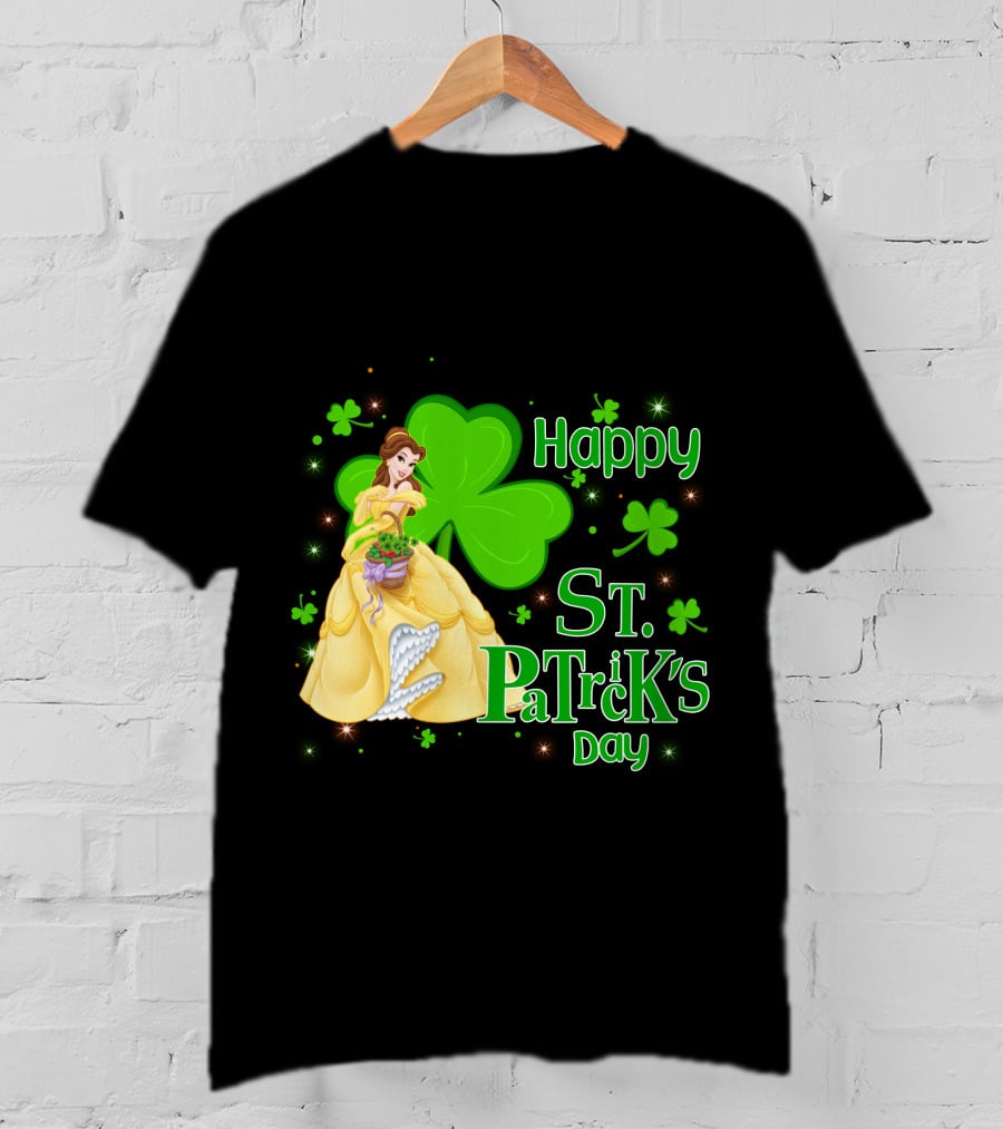 Happy St. Patrick's Day Belle Clover T-Shirt