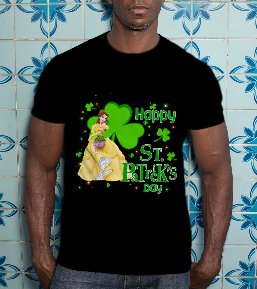 Happy St. Patrick's Day Belle Clover T-Shirt