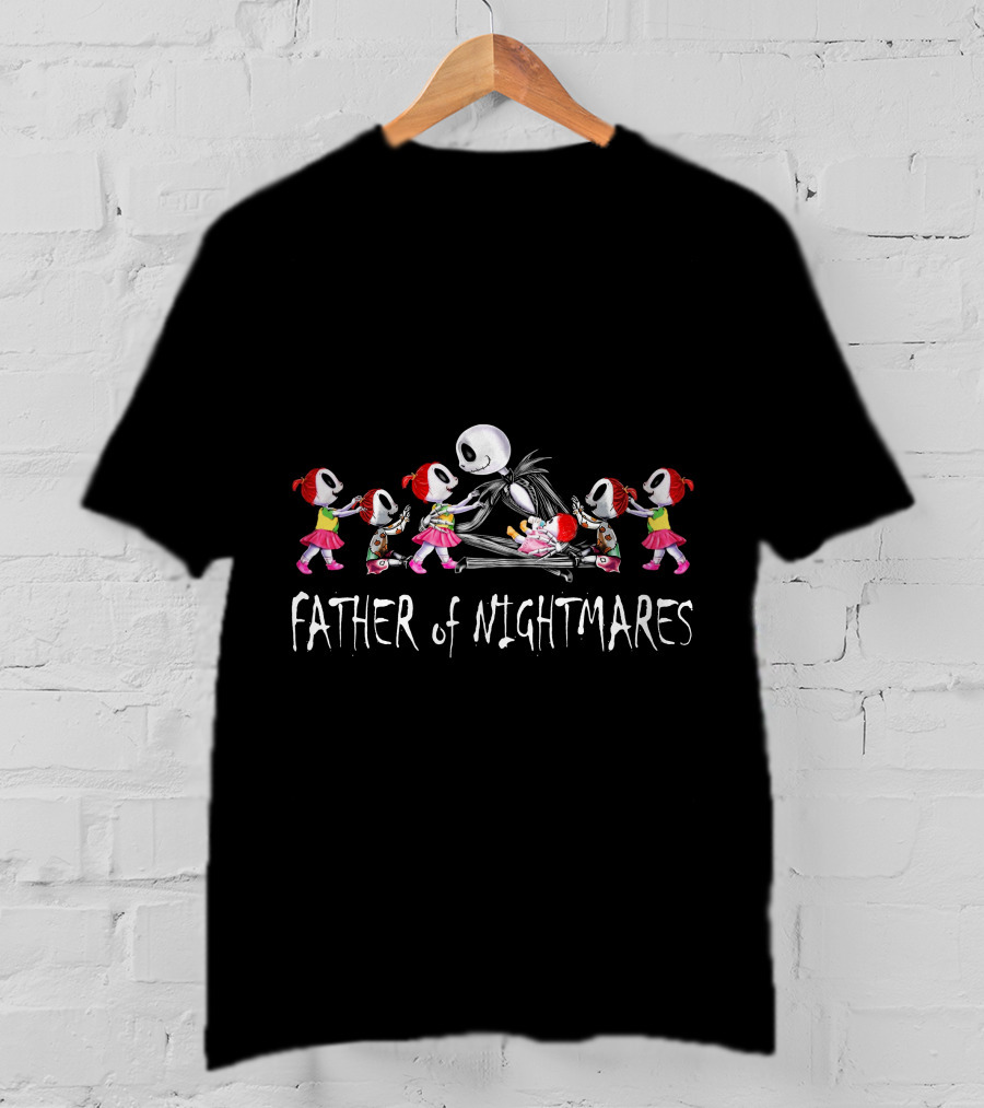 Father Of Nightmares Creepy Doll Girls T-Shirt