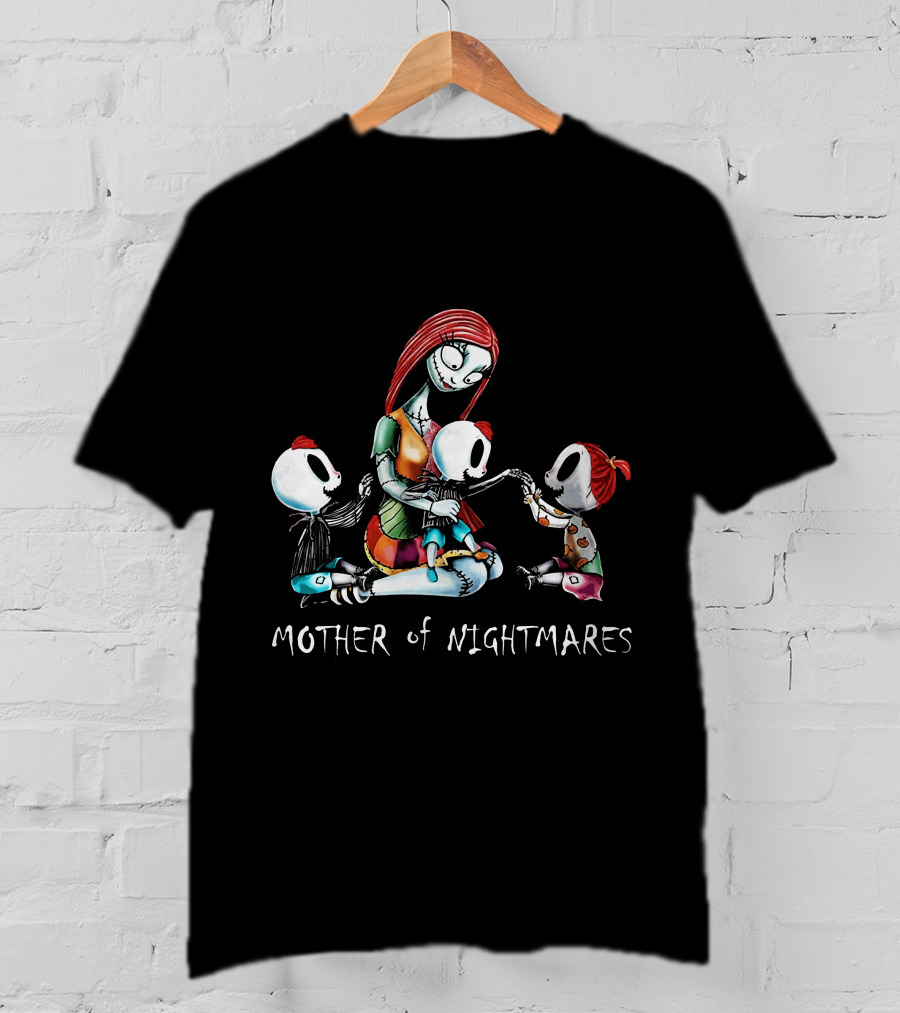 Mother Of Nightmares With Two Boys And One Girl T-Shirt