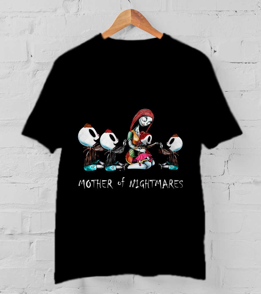 3 Boys 1 Girl Mother Of Nightmares Halloween T-Shirt