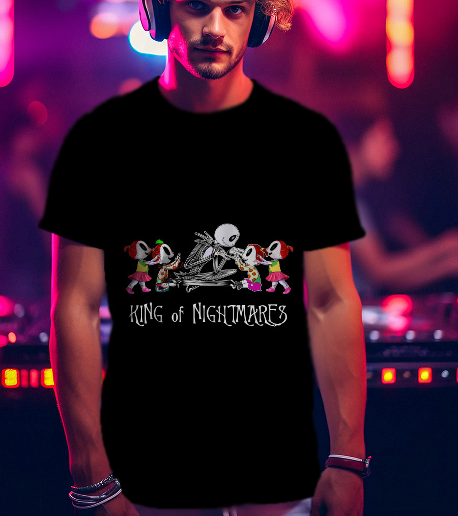 4 Girls And The King Of Nightmares T-Shirt
