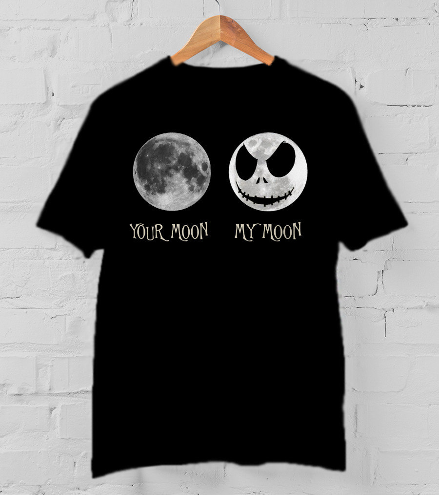Your Moon My Moon Nightmare Before Christmas Jack Skellington T-Shirt