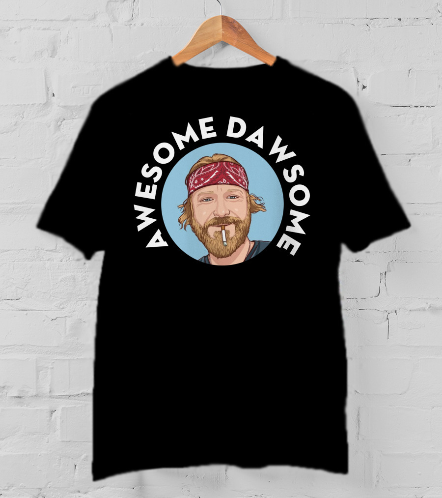 Awesome Dawsome Daws Angeles Red Bandana T-Shirt