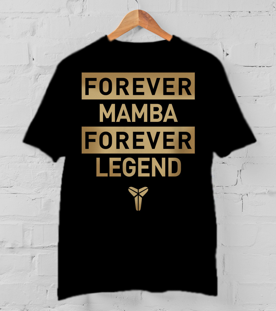 Forever Mamba Forever Legend Kobe Bryant T-Shirt