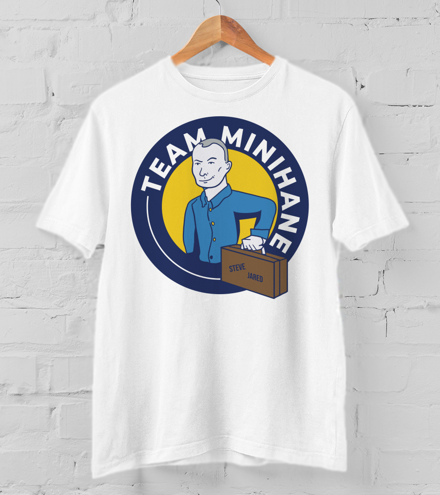 Team Minihane Steve Jared Retro T-Shirt