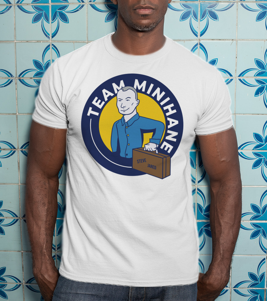 Team Minihane Steve Jared Retro T-Shirt