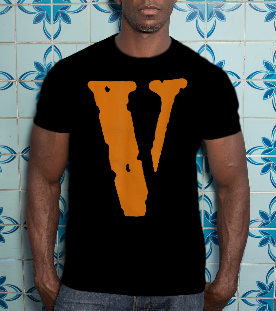 Orange V Icon V.LONE Branding T-Shirt