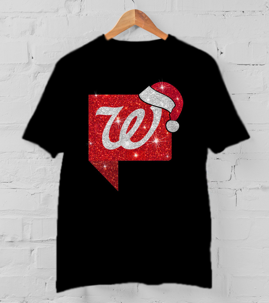 Walgreens Logo Christmas Santa Hat Holiday T-Shirt