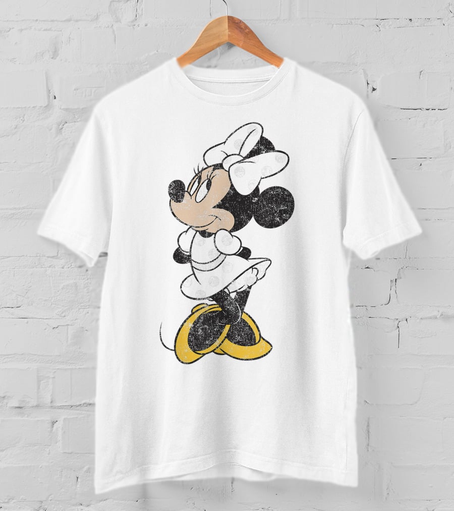 Disney Mickey And Friends Minnie Mouse Vintage Look T-Shirt