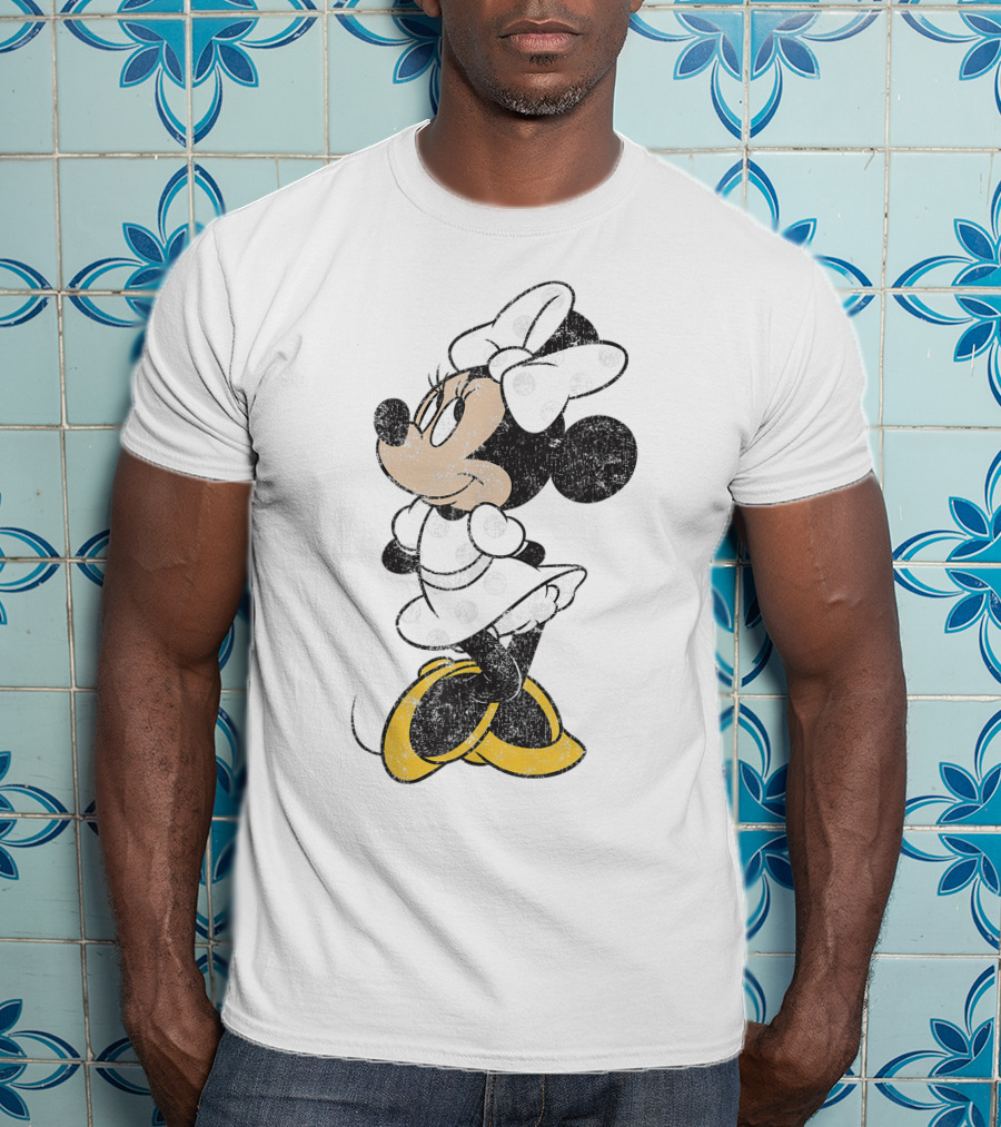 Disney Mickey And Friends Minnie Mouse Vintage Look T-Shirt