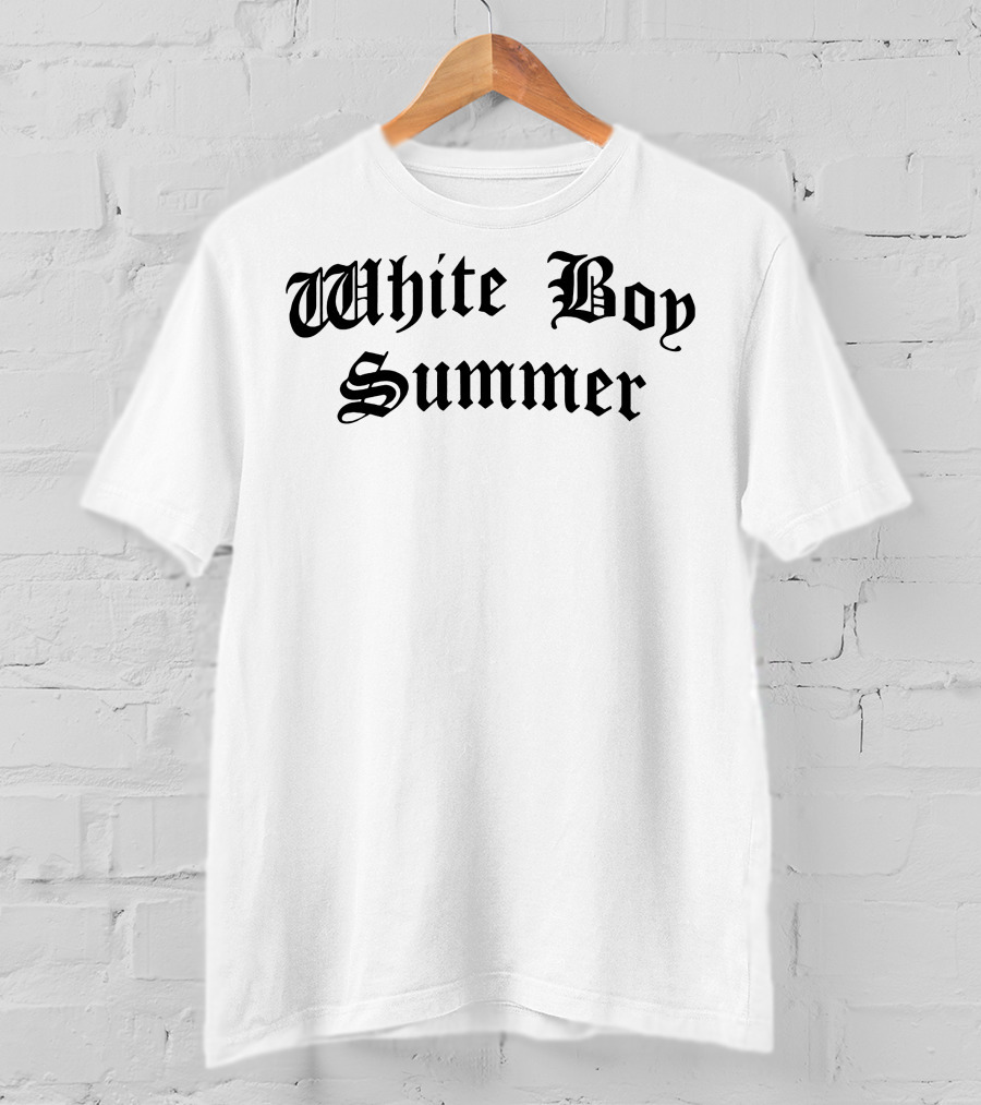 Chet Hanks White Boy Summer Merchandise T-Shirt