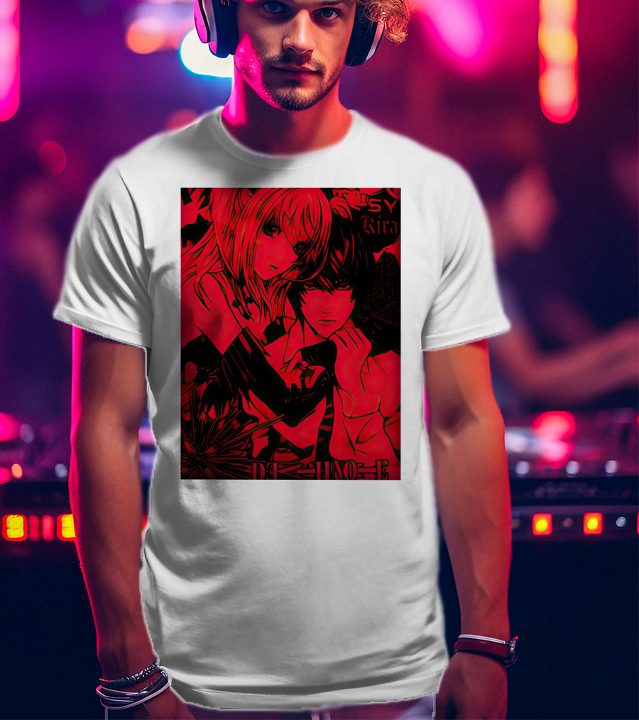 DEATH NOTE Misa Kira Gloom Tomb Shop T-Shirt