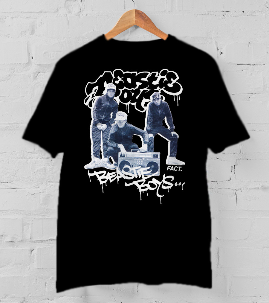 Beastie Boys Fact Boombox Trio T-Shirt