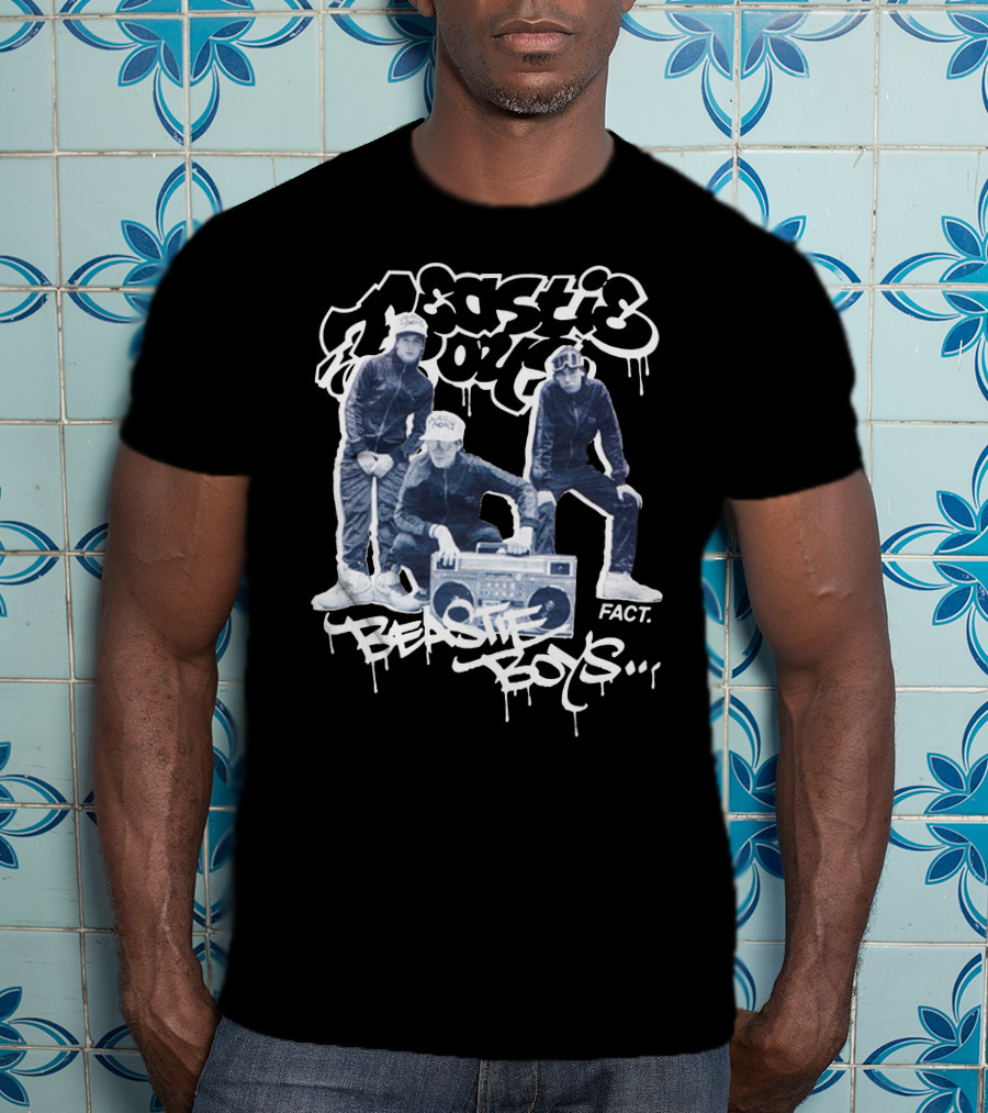 Beastie Boys Fact Boombox Trio T-Shirt