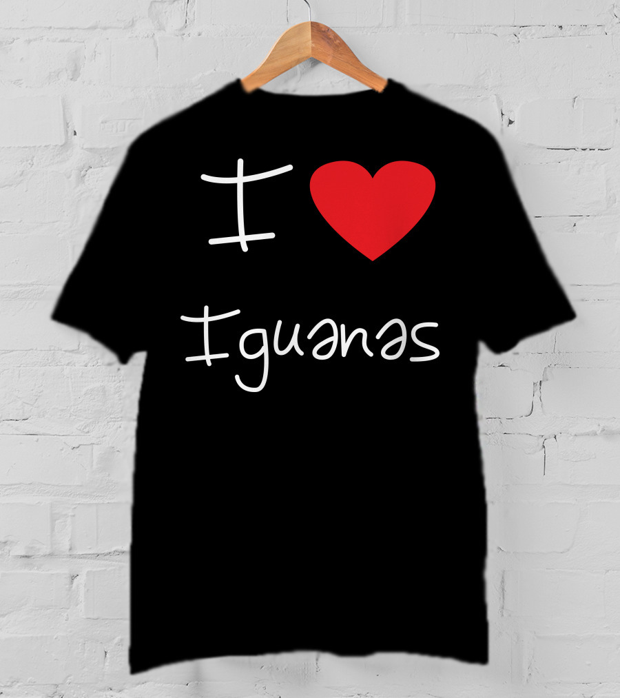 I Heart Iguanas T-Shirt