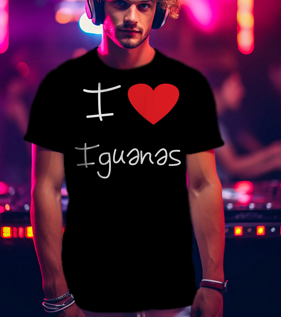 I Heart Iguanas T-Shirt