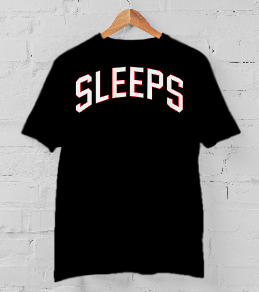 While She Sleeps Merch Sleeps Arch T-Shirt