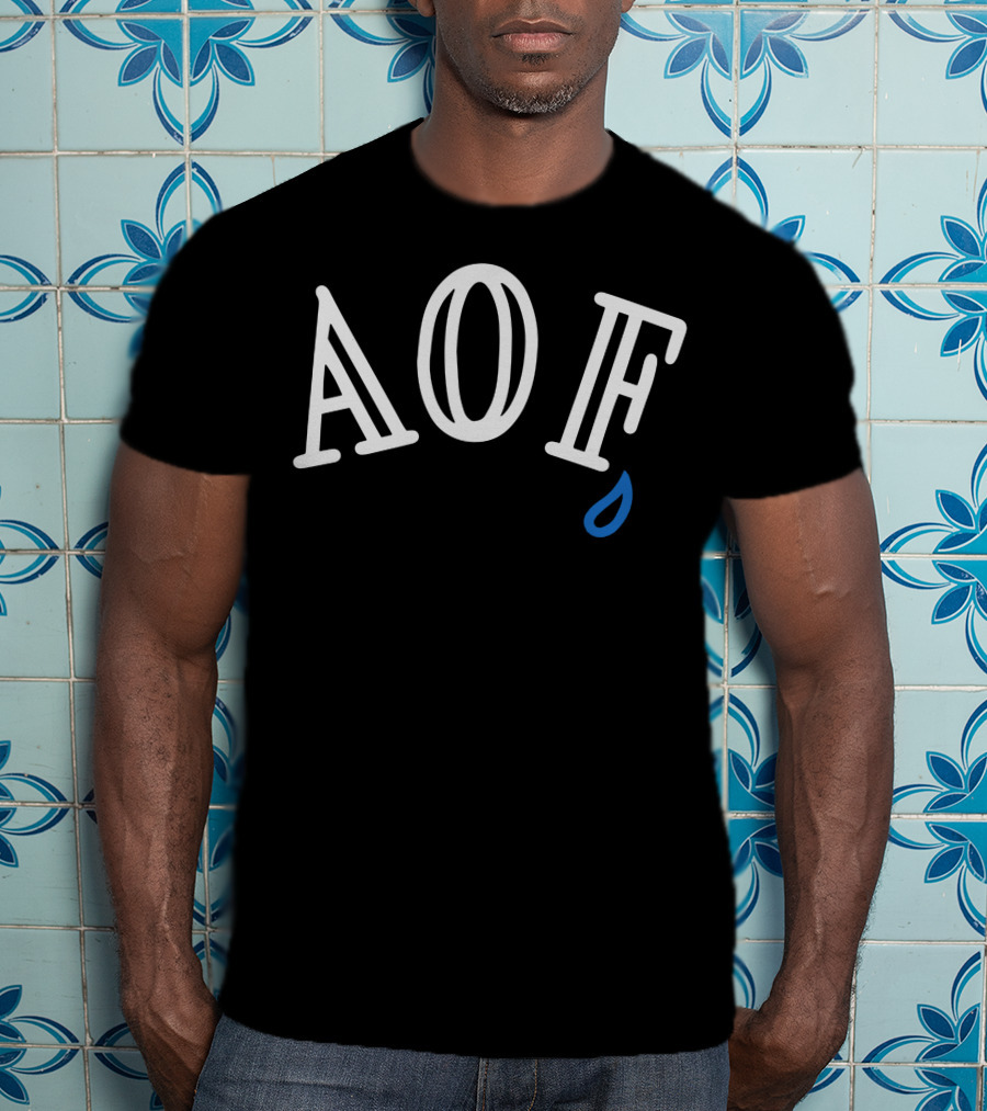 AOF Blue Teardrop Alexisonfire Merch T-Shirt