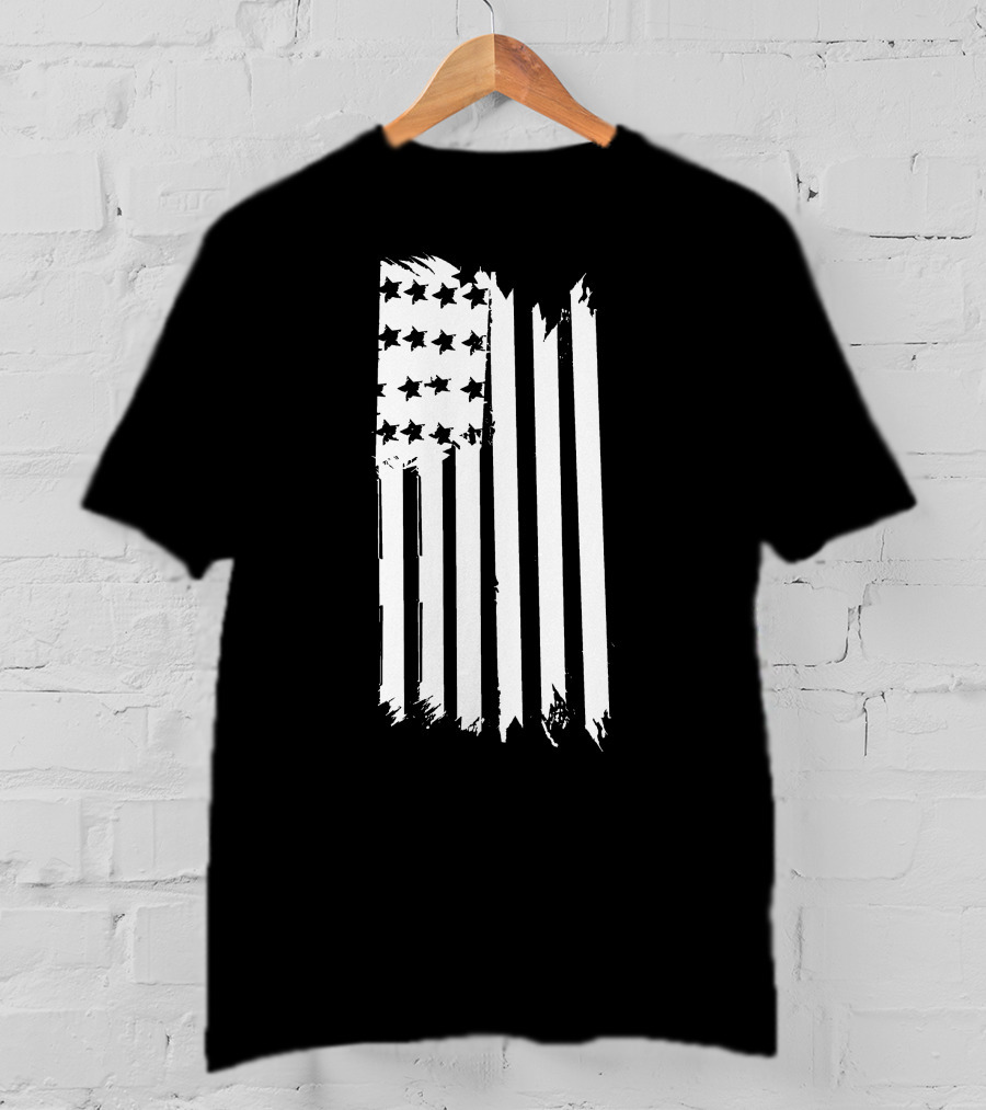 Pattymayo.tv Merch Distressed American Flag T-Shirt