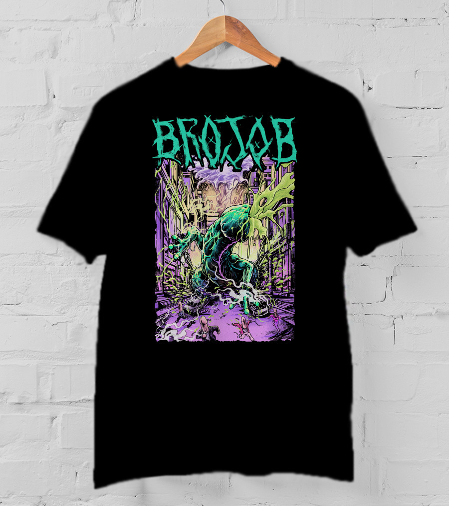 BROJOB Monster Rampage Urban Chaos T-Shirt